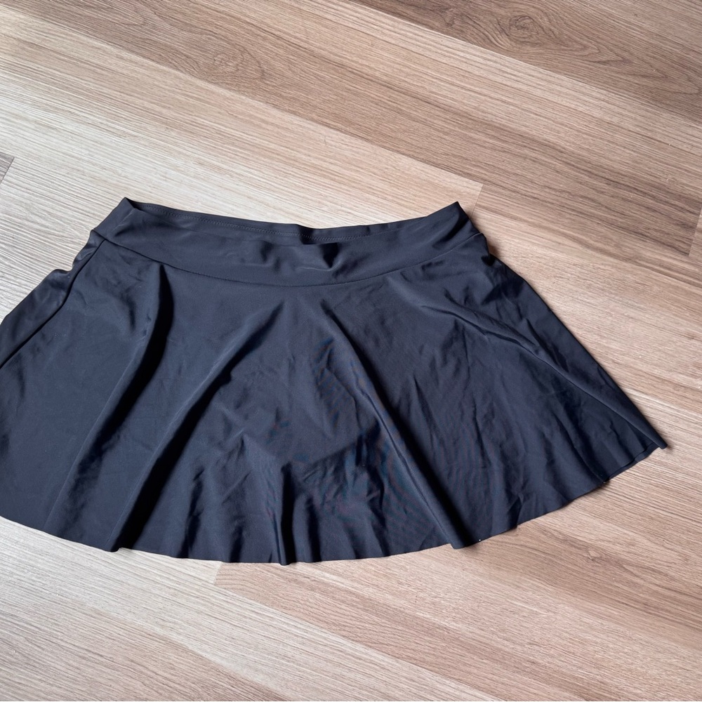 Black Swim Skirt